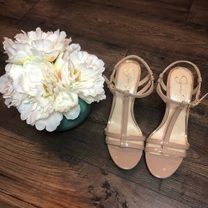 Jessica Simpson nude wedges